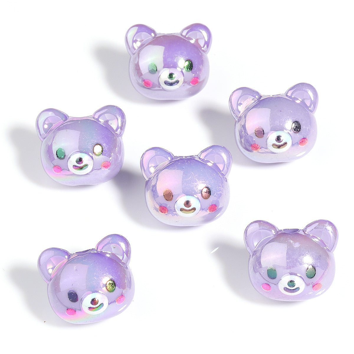 Wholesale 10pcs  Cartoon Cute Focal Beads DIY Bead Accessories