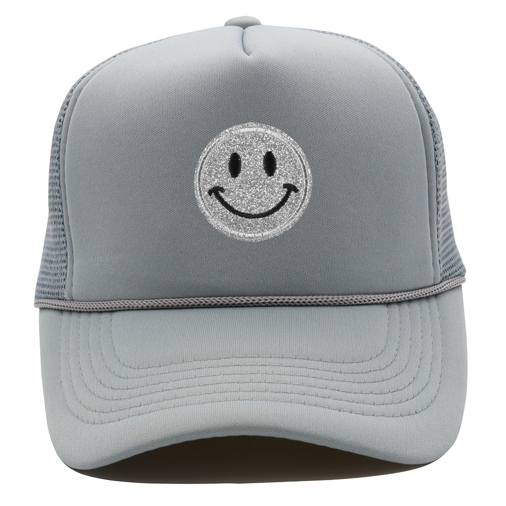 Wholesale  Smiley Face Patch Baseball Cap