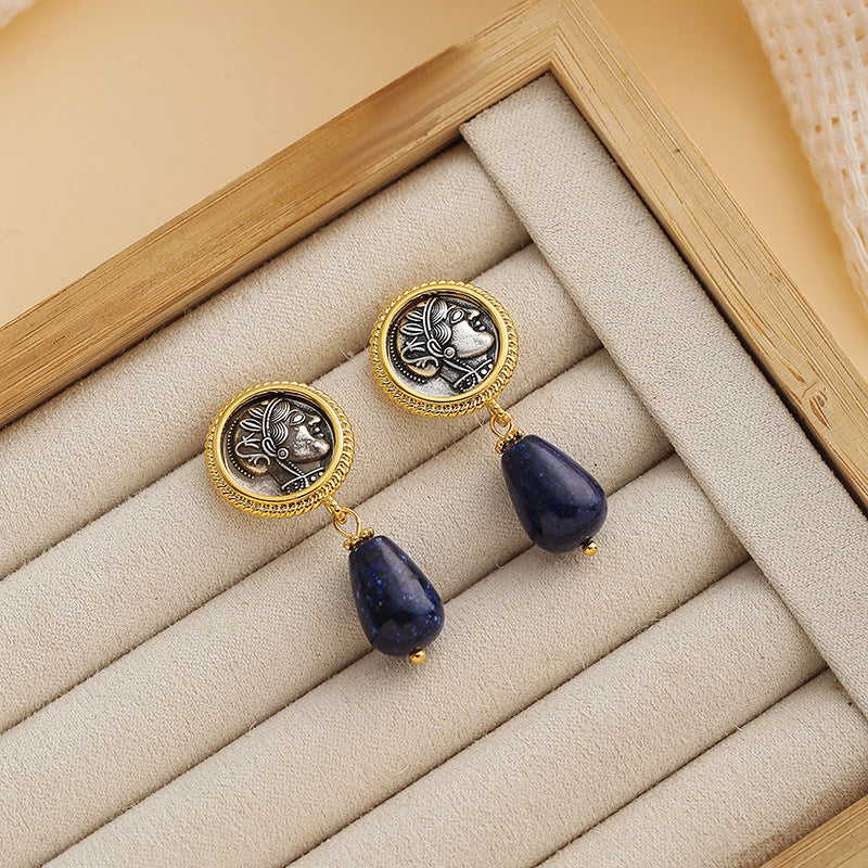 Wholesale  Natural Stone Earrings Crystal Earring