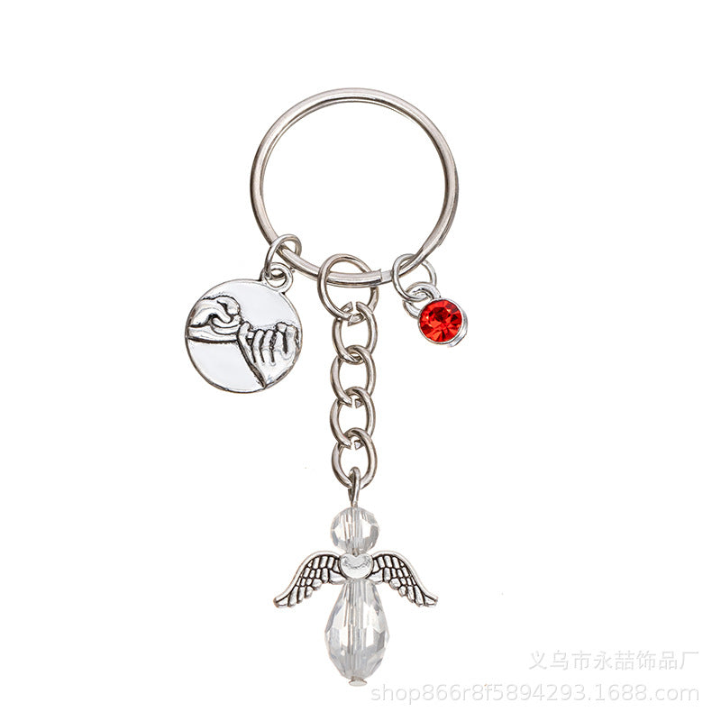 Wholesale Friendship Keychain Key Ring Decoration Pendant 12th Birthday Gift Bulk Keychains ACC-KC-Yongz002