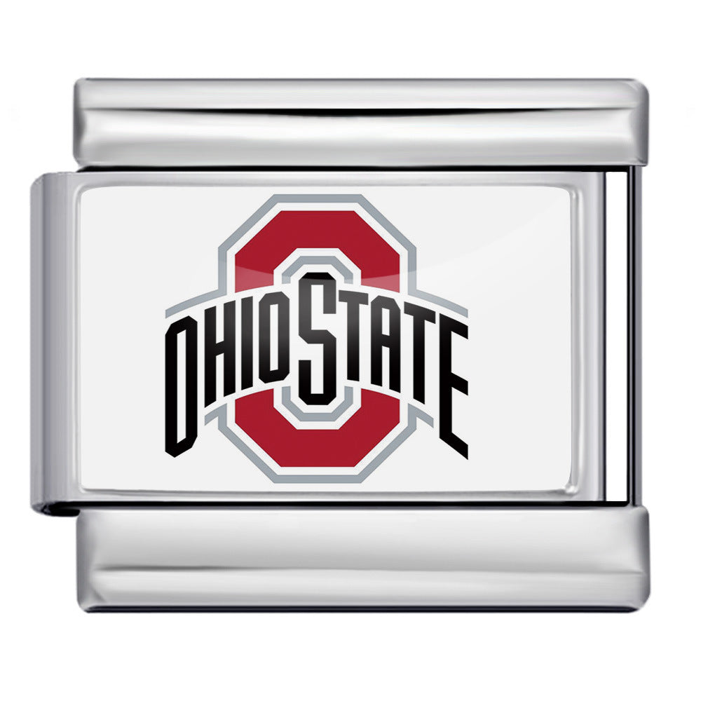 Wholesale Italian modular Photo-style angel pattern DIY  bracelet