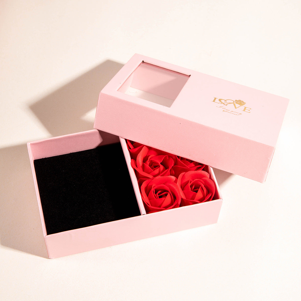 Wholesale  Acrylic Red Love Geometric Irregular Gravel Necklace