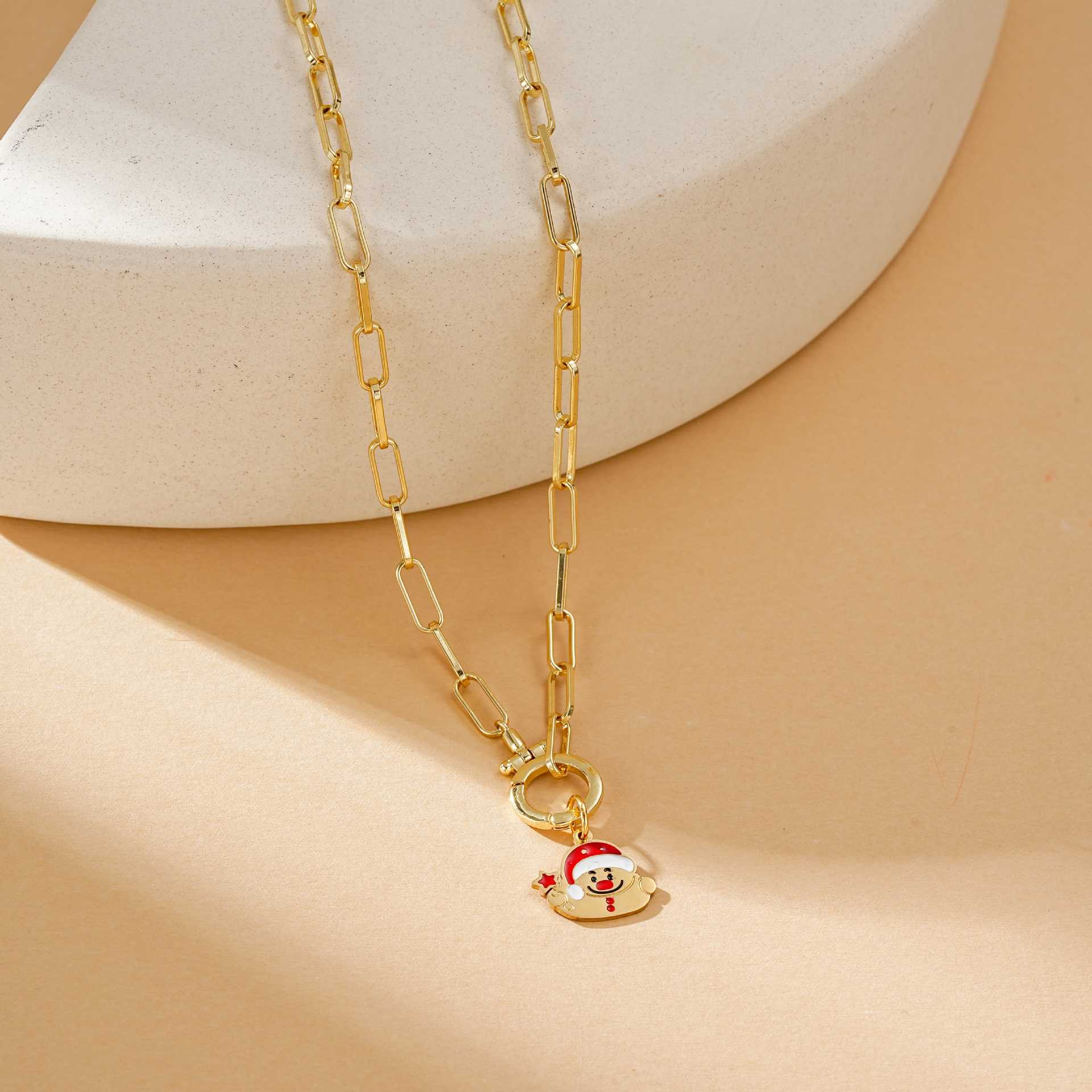 Wholesale Christmas Cartoon Oil Drop Bracelet