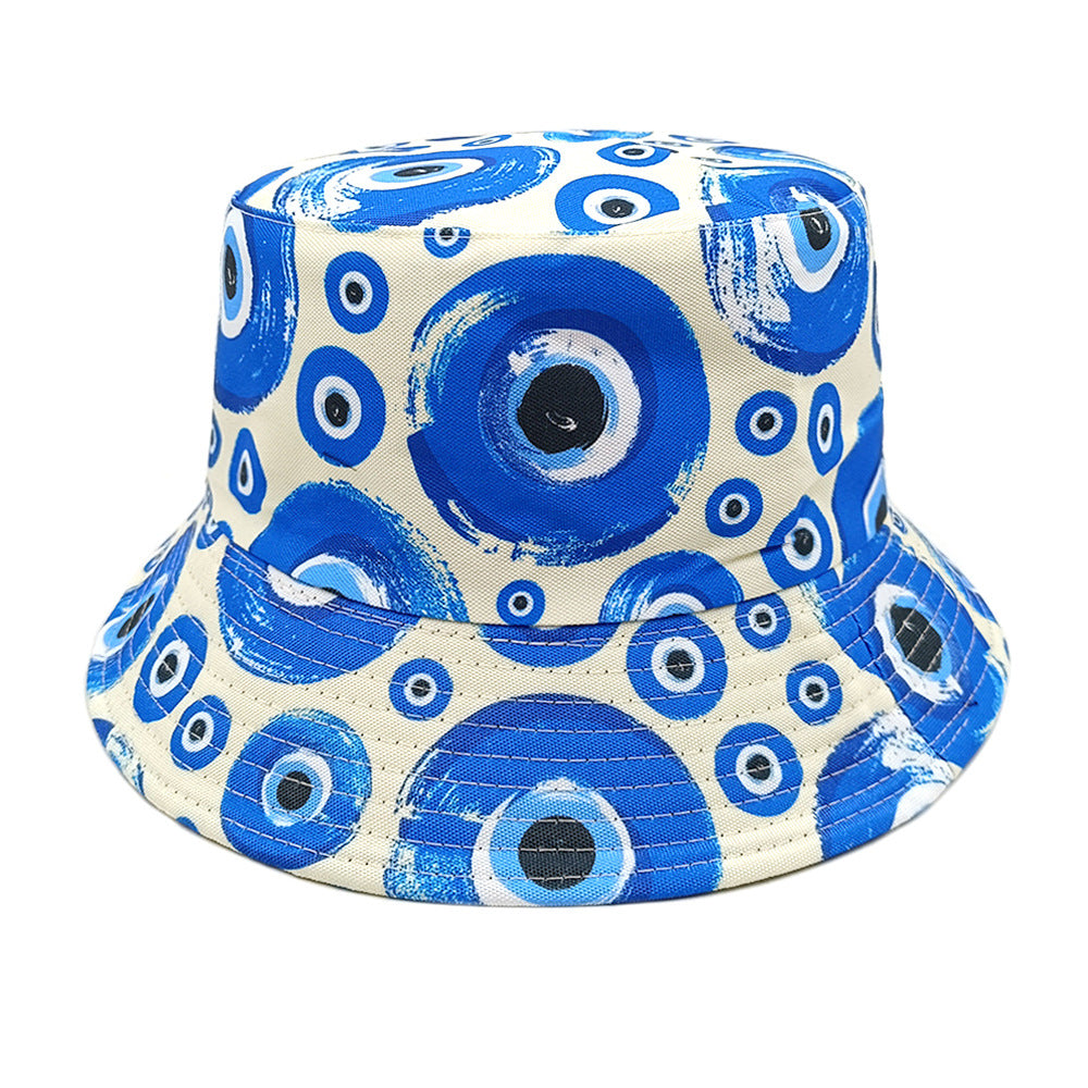 Wholesale Devil Eye Polyester Bucket Hat ACC-HT-ShunM004