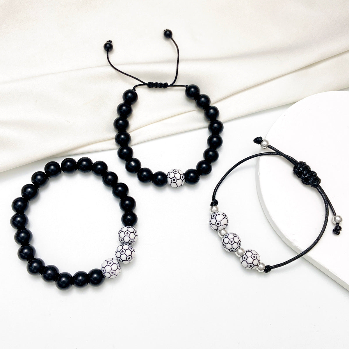 Wholesale Basketball Baseball Bracelet Braided Tennis Bracelet Jewelry ACC-BT-MY012