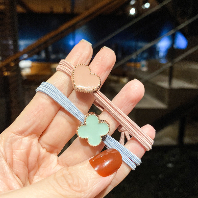 Wholesale 5pcs Love Oil Hair Scrunchies ACC-HS-Huidi021