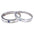 Wholesale 925 Sterling Silver Star Couple Ring