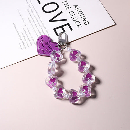 Wholesale Transparent Letter Heart phone stand