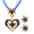 Wholesale Oktoberfest Vintage Heart Diamond Necklace