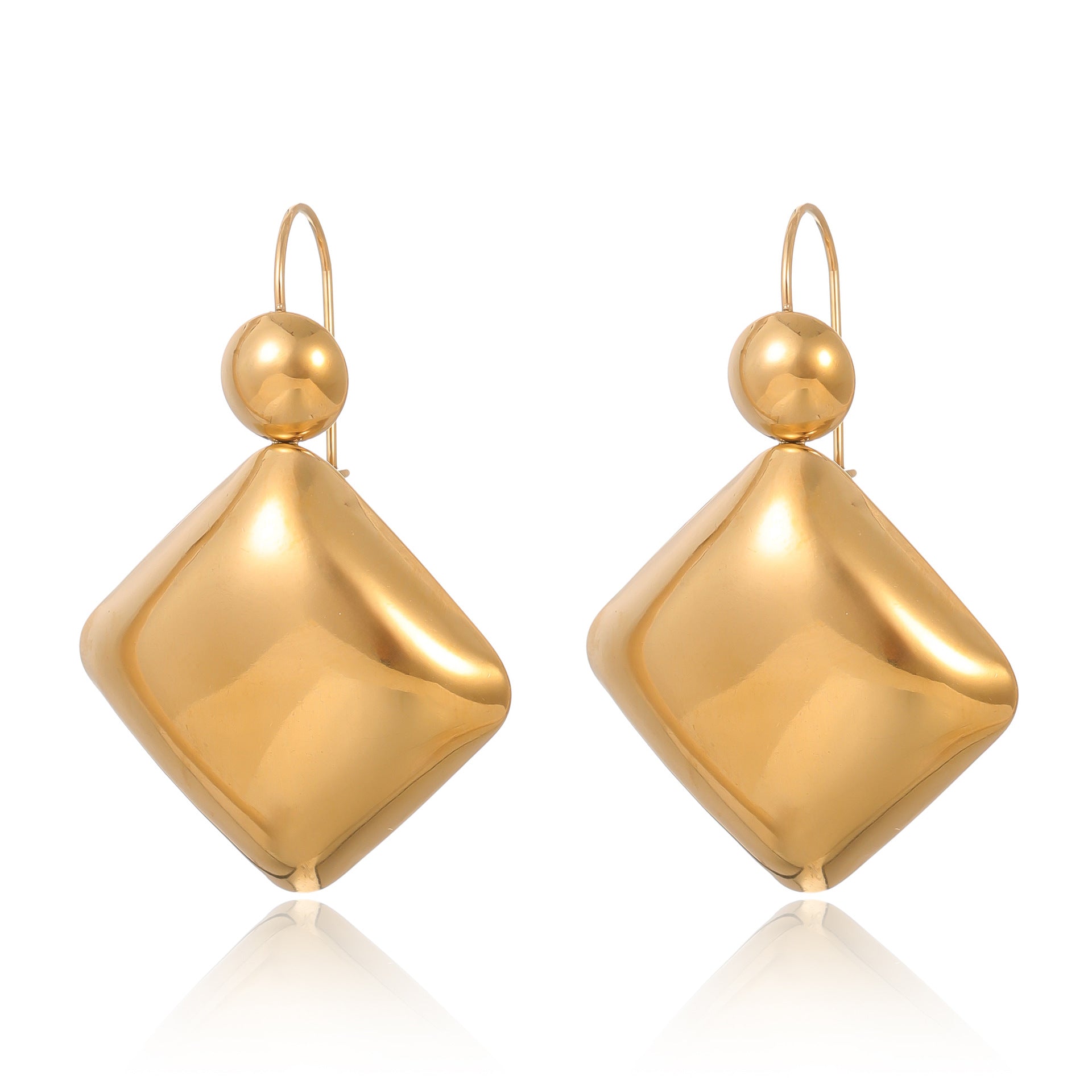 Wholesale stainless steel geometric  earrings