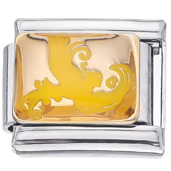 Wholesale Italian Charm Bracelet 9mm DIY Splicing Cute Creative Pattern Stainless Steel Composable Bracelet