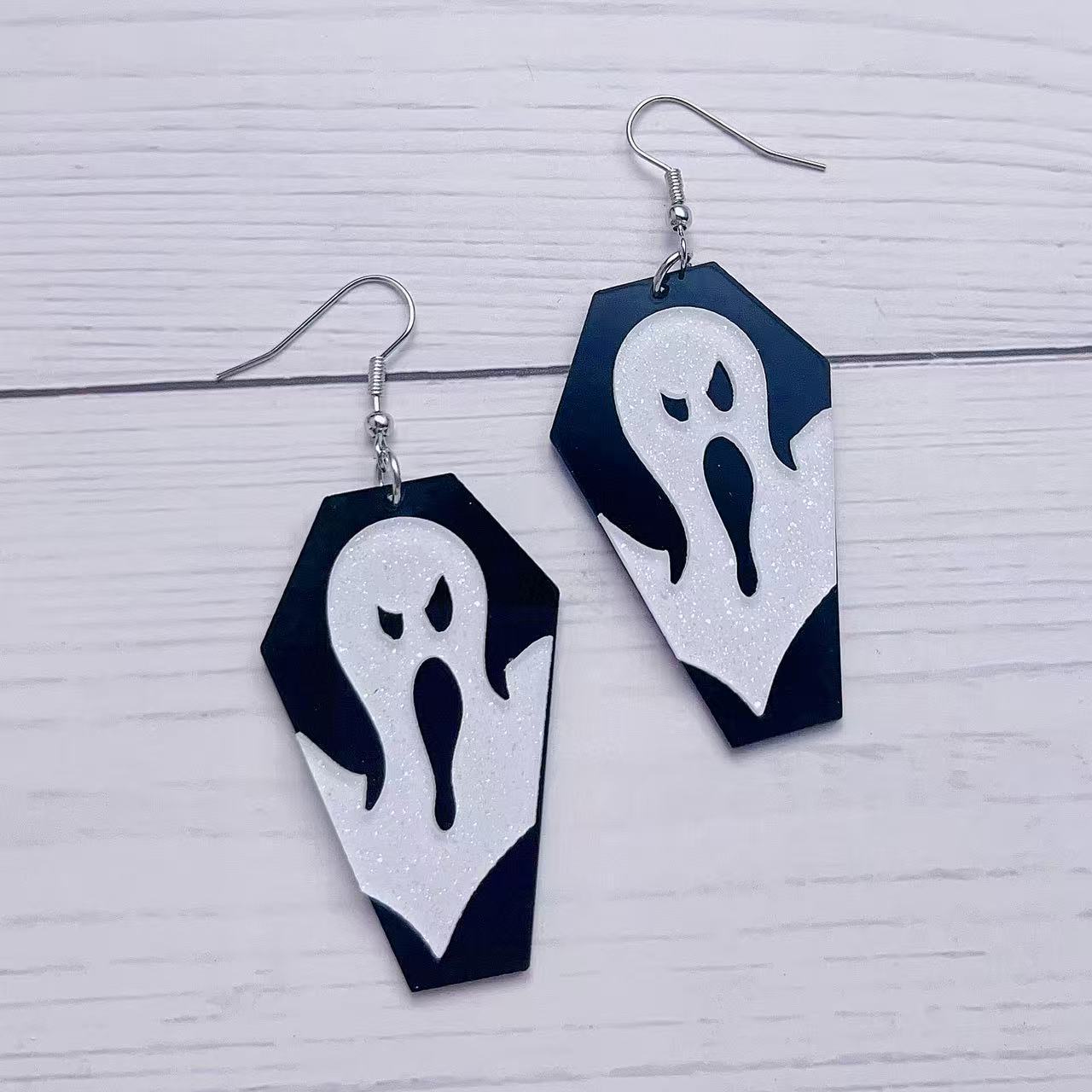 Wholesale  Halloween Print Cute Funny Earrings