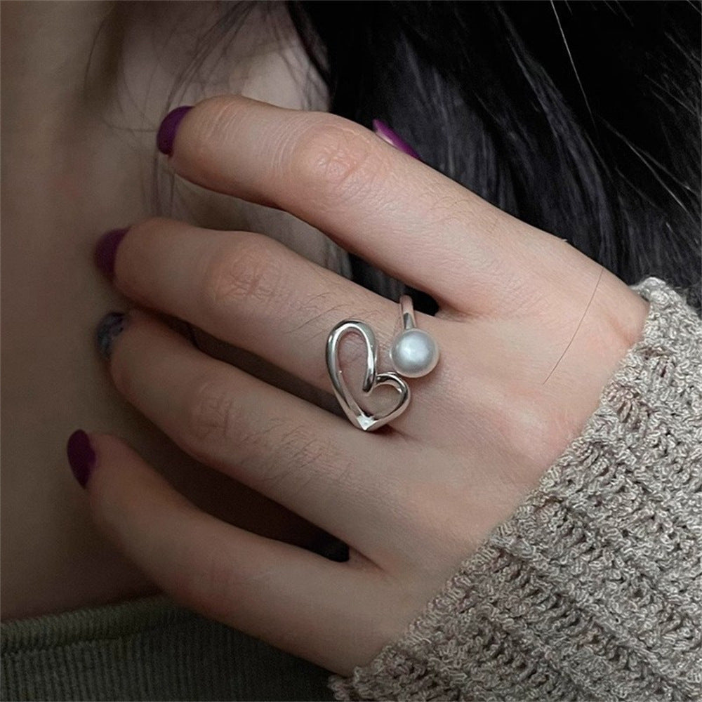 Wholesale Plain Irregular 925 Sterling Silver Ring ACC-RS-Yues009