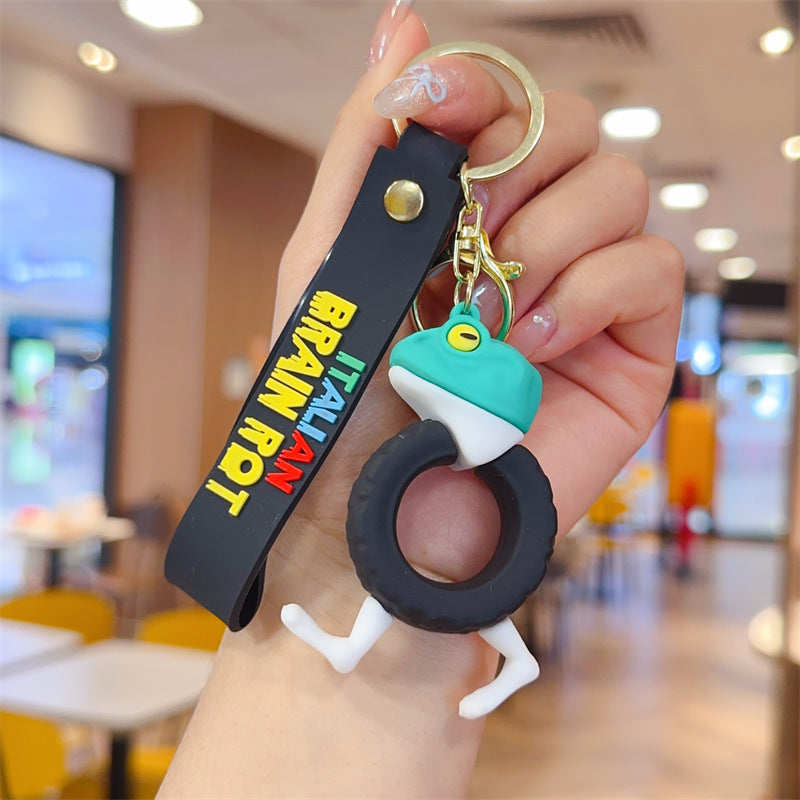 Wholesale Stick Figure Sea Life Keychain