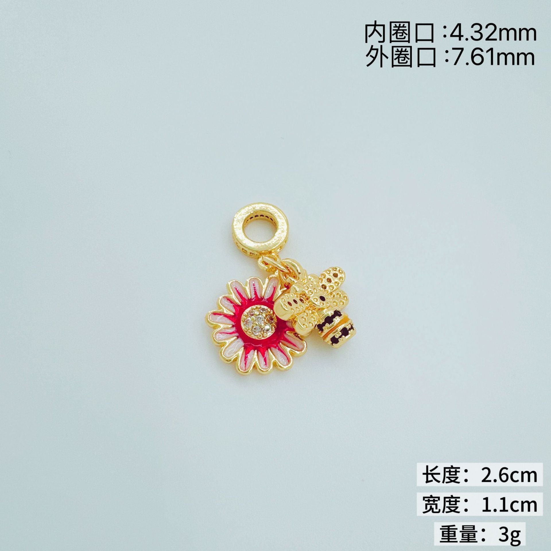 Wholesale European Style Clover Cross Pendant Necklace