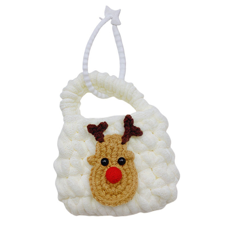 Wholesale Handmade woven bags  Christmas  keychains ACCVIP