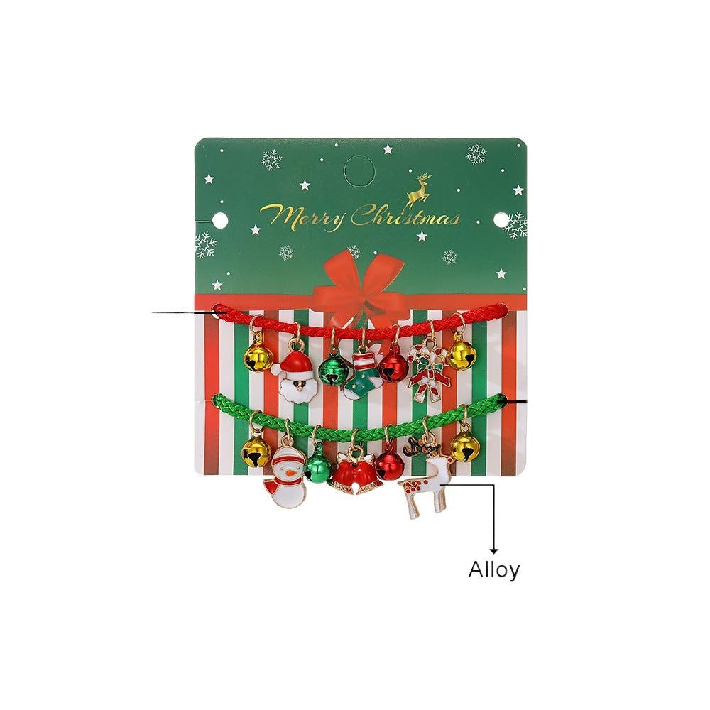 Wholesale Christmas Bell Bracelet Set ACC-BT-Anduo001