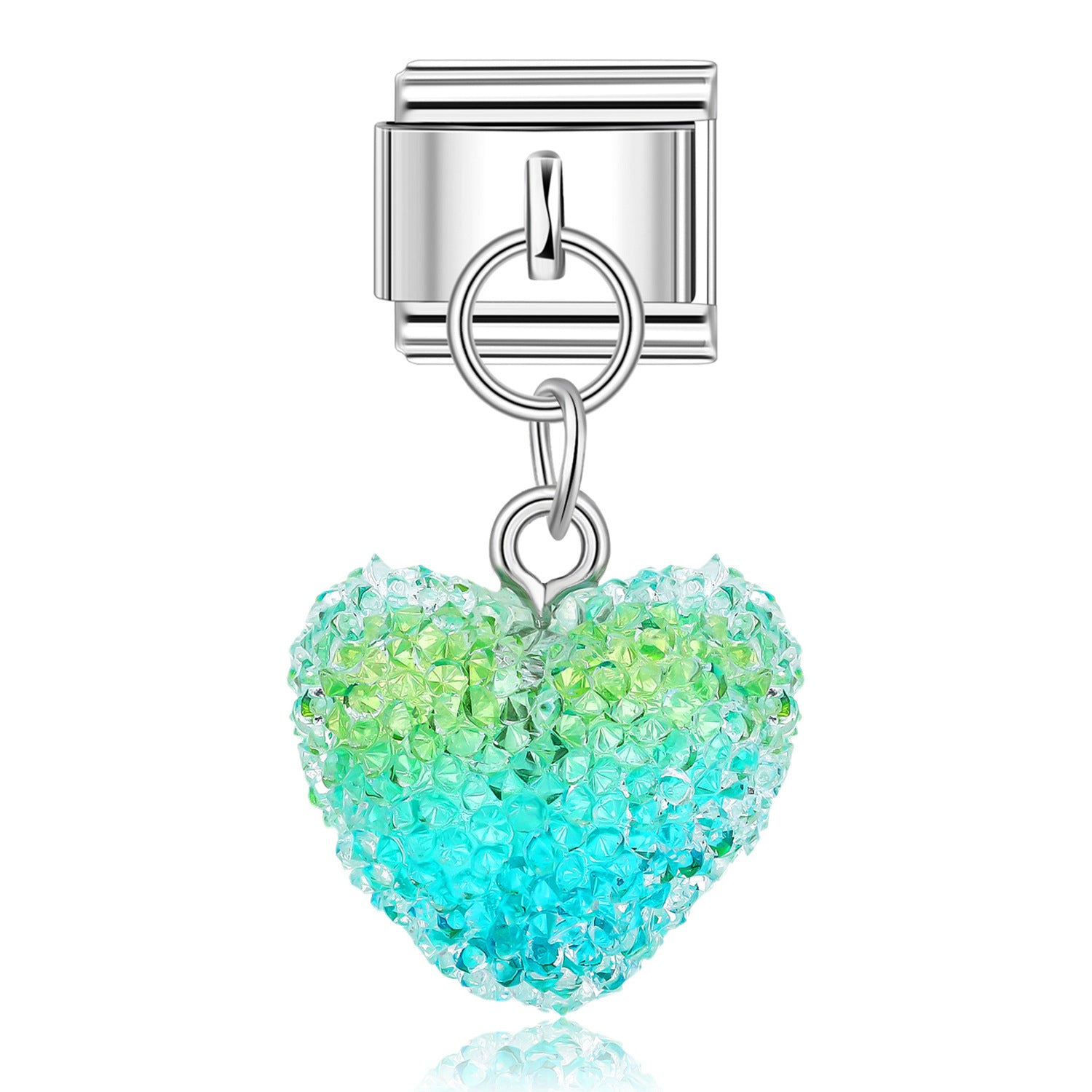 Wholesale 10pcs Italian Charm Bracelet 9mm DIY Splicing Love Animal Series Stainless Steel Composable Bracelet