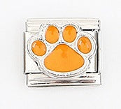 Wholesale Stylish Italian Style Dog Paw Modular Bracelet Stainless Steel Electroplated Fashion Accessory For Gift And Resale