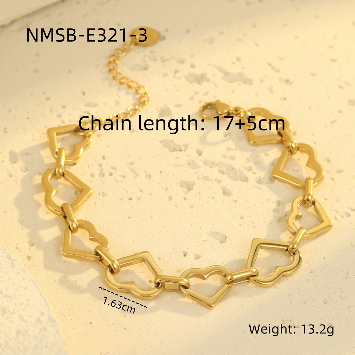 Wholesale  luxury stainless steel tassel bracelet