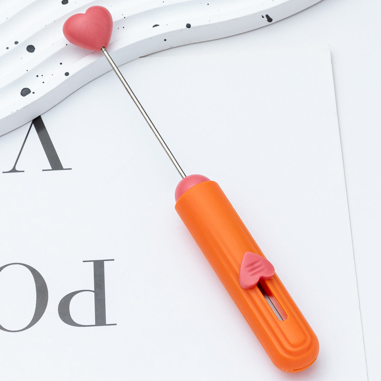 Wholesale DIY Beadable Express Knife Portable Express Dismantling Retractable Knife Office Paper Cutting Handmade Knife Love Knife