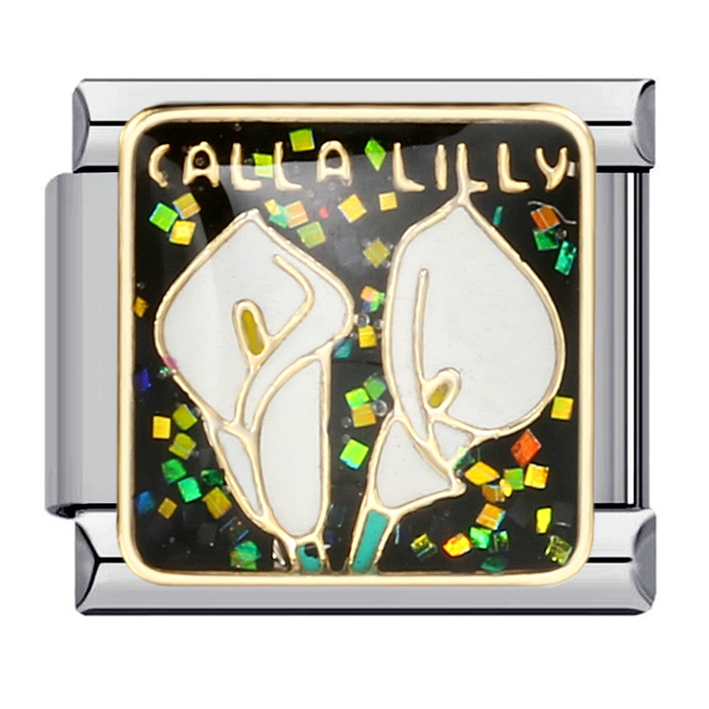 Wholesale Italian Charm Bracelet 9mm DIY Splicing Removable Floral Stainless Steel Composable Bracelet