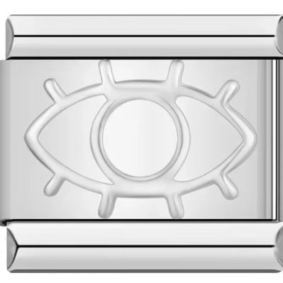 Wholesale Italian Charm Bracelet 9mm DIY Splicing Lipstick Star Stainless Steel Composable Bracelet