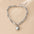Wholesale Hollow Thick O-Shaped Exaggerated Love Necklace
