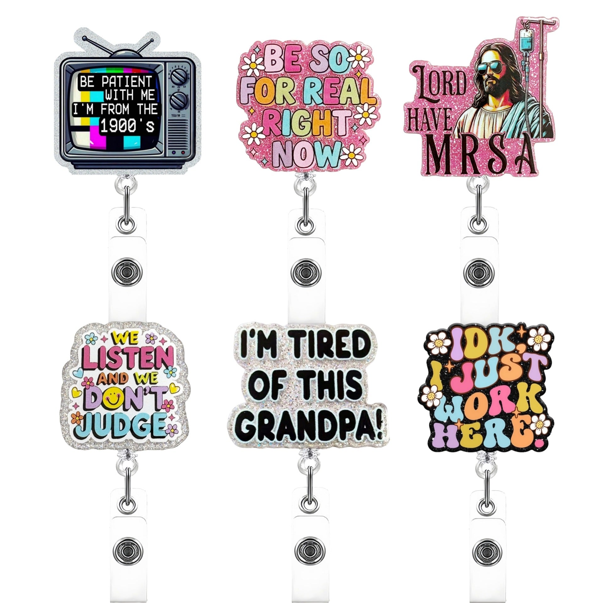 Wholesale automatic spring-loaded telescopic Badge Reels