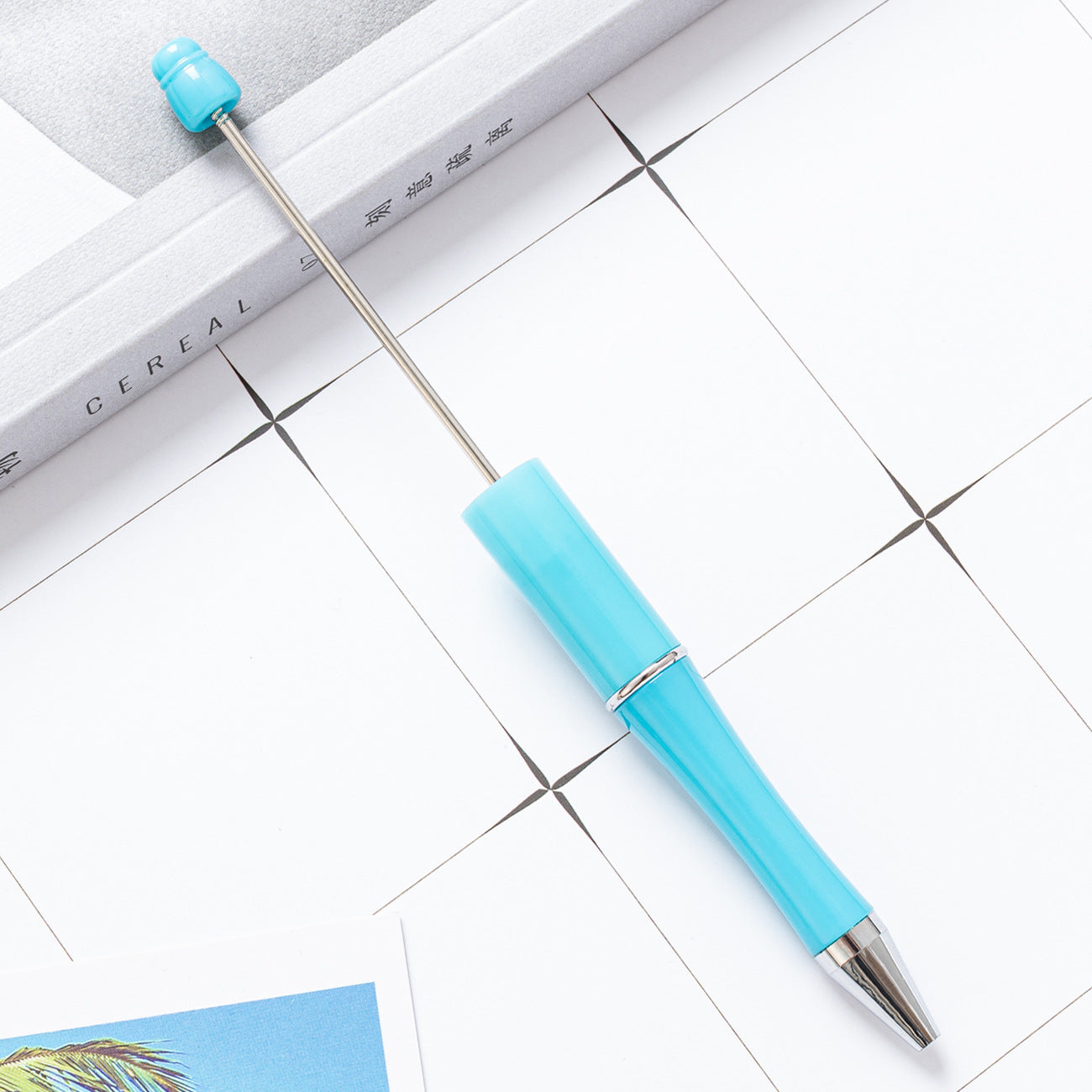 Wholesale Beadable Pens DIY For Beaded Plastic Pen Handmade For Gift