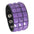 Wholesale Punk Multicolor Square Nail PU Bracelet Leather Bracelet
