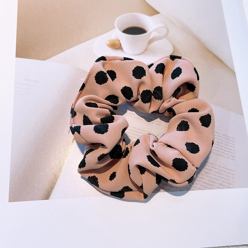 Wholesale Retro Letter Polka Dot Large Intestine Circle ACC-HS-Huaj001