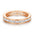 Wholesale  s925 sterling silver single row Diamond ring