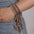 Wholesale  ethnic style hand-woven colored cotton rope suit bracelet