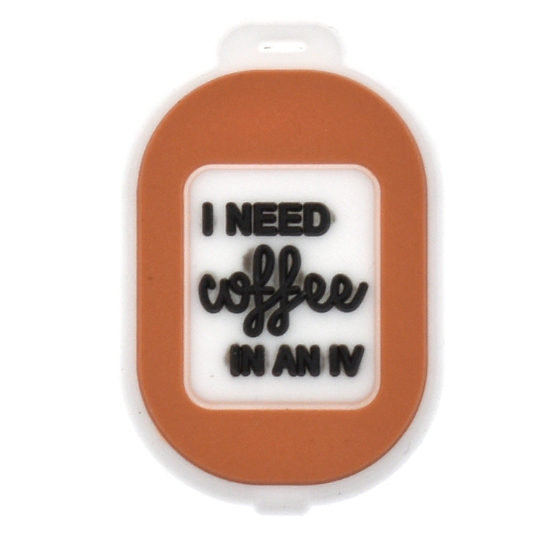 Wholesale Random 100pcs Coffee Series Shoes Accessories Shoes Charms