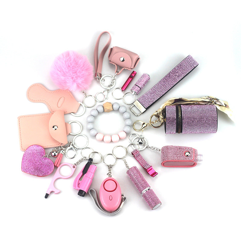 Wholesale Multifunctional 15-piece Keychain Keychains Accessories