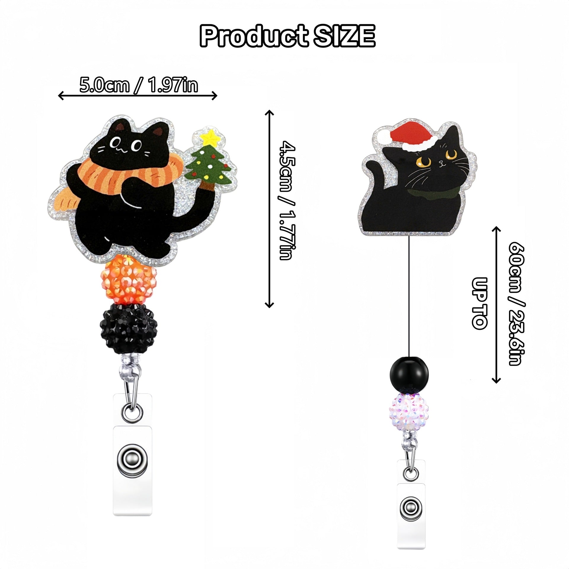 Wholesale 10pcs Acrylic Thanksgiving Badge Reels Keychains