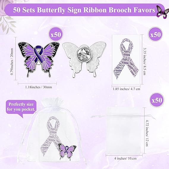 Wholesale World Care Breast Pin Pink Ribbon Brooch