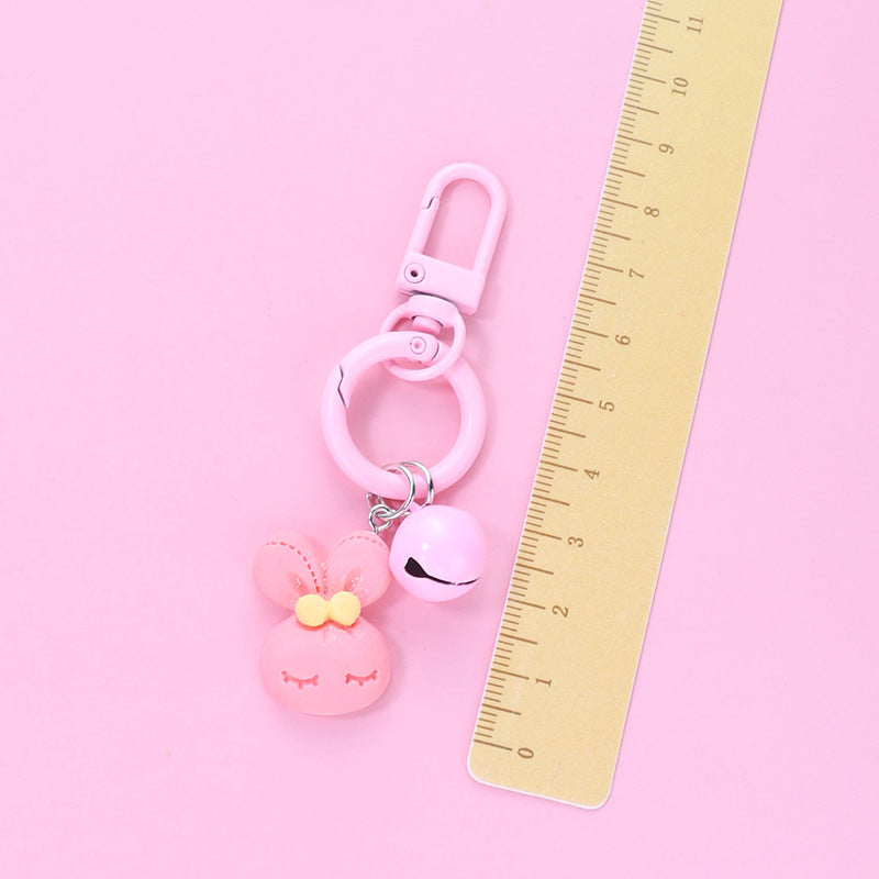 Wholesale Resin Candy Colored Bow Keychain ACC-KC-HuiMei005