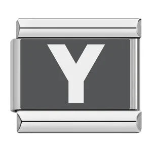 Wholesale Italian Charm Bracelet 9mm DIY Splicing Removable English Letters Stainless Steel Composable Bracelet