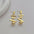 Wholesale long tassel ball s925 silver needle geometric earrings