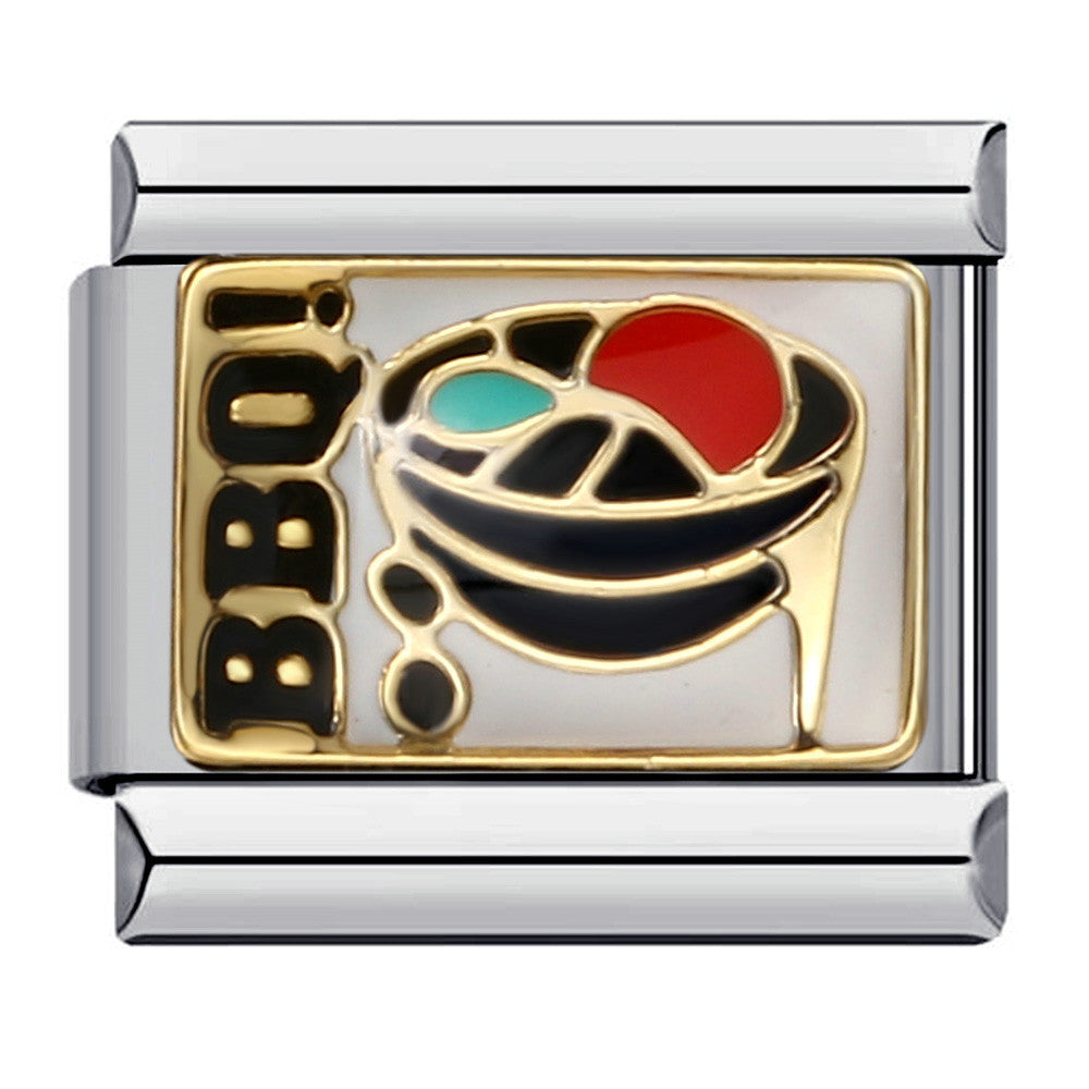 Wholesale  Italian Charm Bracelet Cartoon DIY  Stainless Steel Composable Bracelet