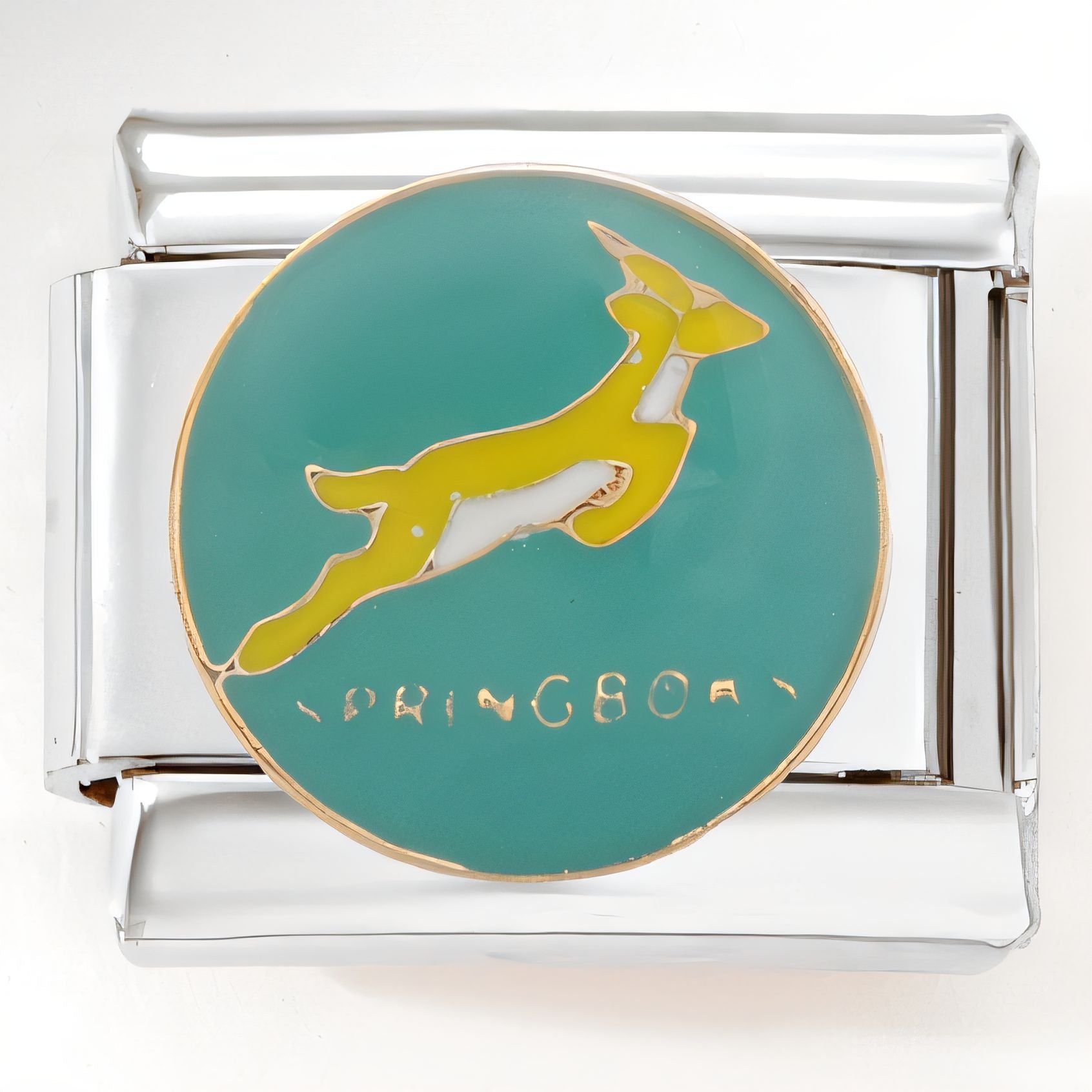 Wholesale Italian Charm Bracelet 9mm DIY Splicing Cute Cartoon Stainless Steel Composable Bracelet