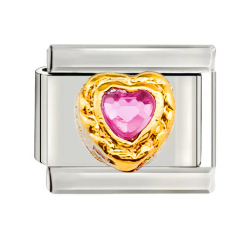 Wholesale  Italian Charm Starter Bracelets DIY square Single Section Creative Stainless Steel Composable Bracelet