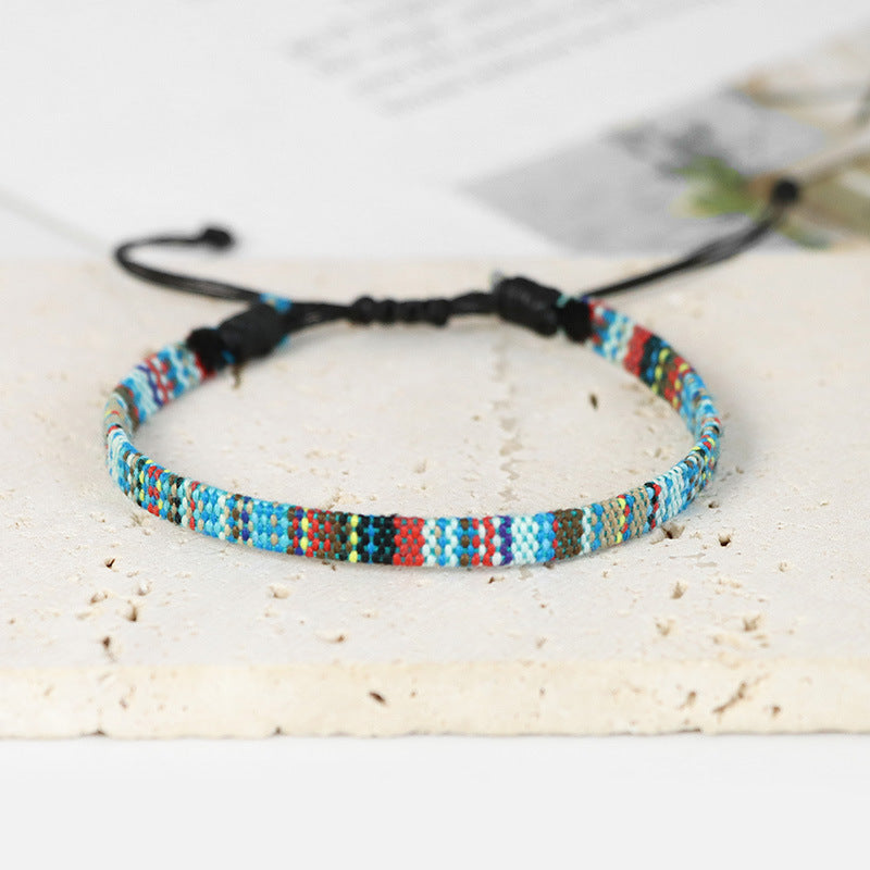 Wholesale Vintage Bohemian Hand Woven Bracelet ACC-BT-GEB004