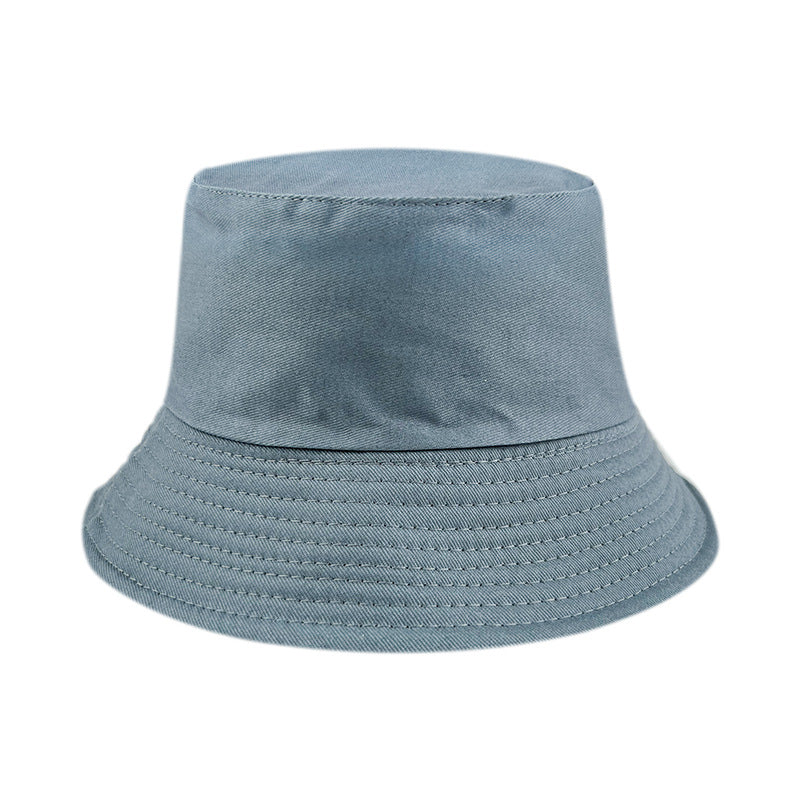 Wholesale Double-sided sun protection embroidered logo Bucket Hat