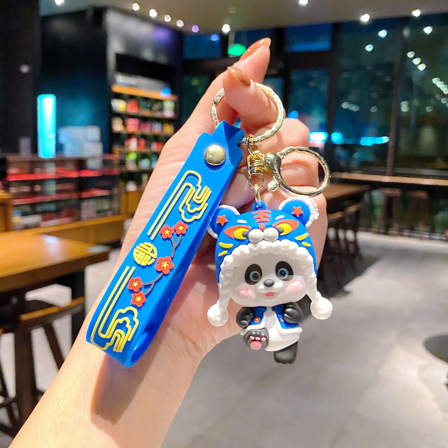 Wholesale Sports Panda Keychains Pendants ACC-KC-GongZ025