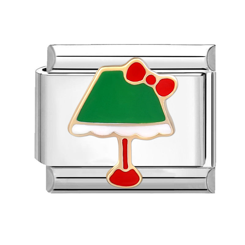 Wholesale Italian Module Creative Stylish Free DIY Cartoon Fashion Christmas Bracelet