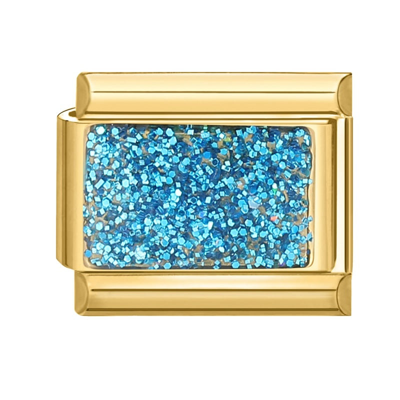 Wholesale Italian charm bracelet 9 facial mask DIY splicing removable stainless steel com posable bracelet