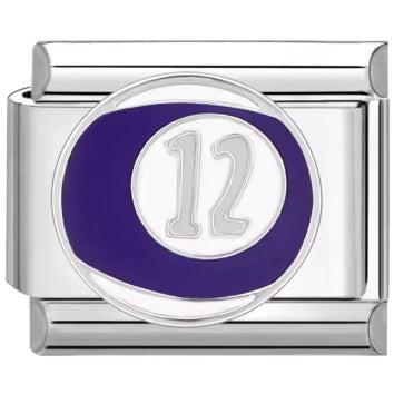 Wholesale  Italian Charm Bracelet 9mm DIY Billiards Snooker  Creative Stainless Steel Composable Bracelet